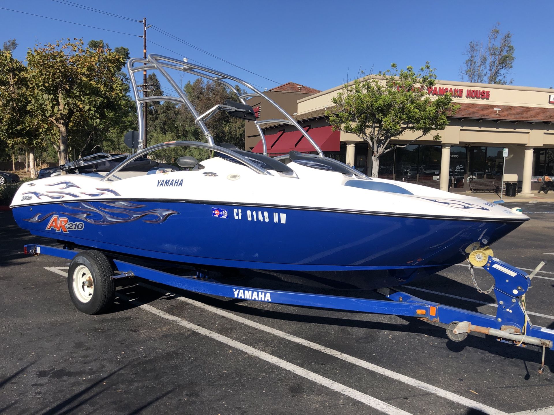 2003 YAMAHA AR210 270hp wake board edition