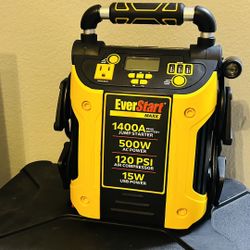 Everstart Maxx Jump Starter with inverter