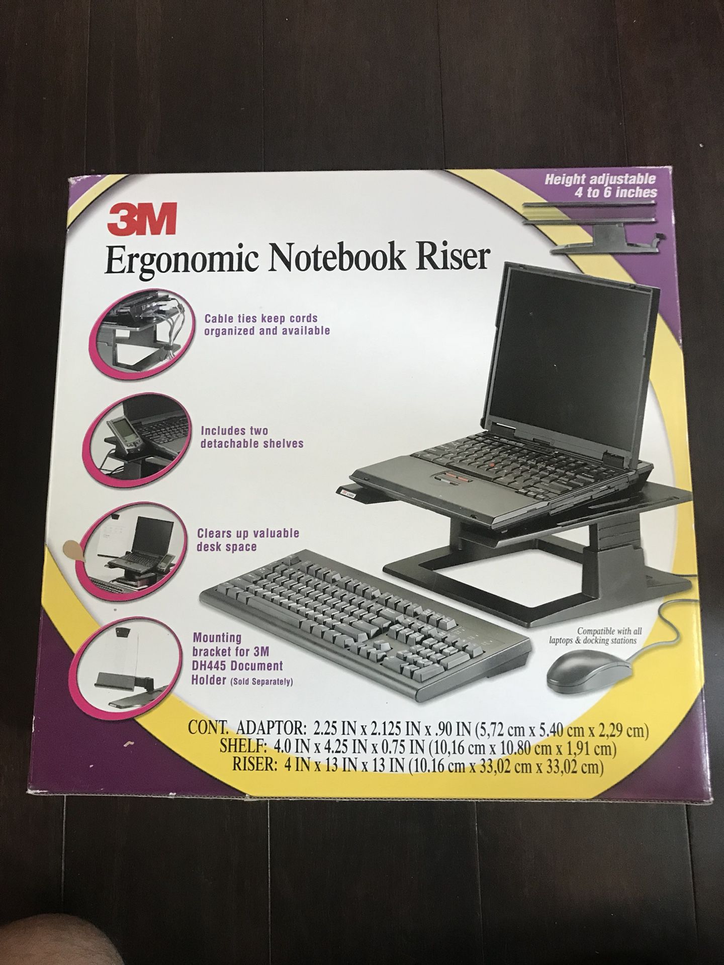 Ergonomic Notebook Riser