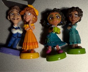 (4) Disney Encanto Figurines
