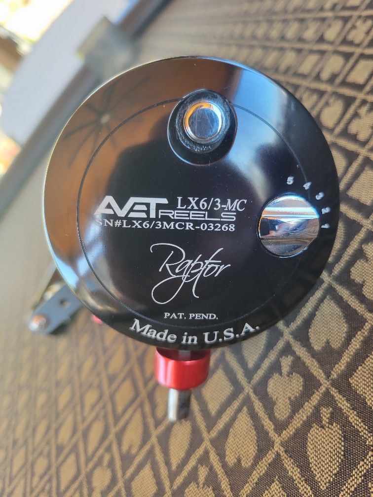 AVET LX RAPTOR MC 2 SPEED WITH BRAID.