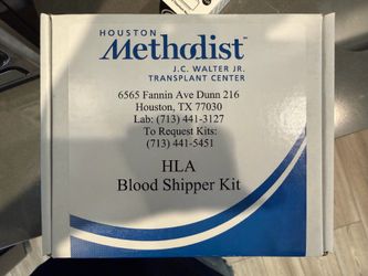 HLA Blood Shipper Kits (3 Boxes)