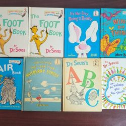 Vintage Dr Seuss Books Lot (8)