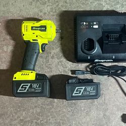 Snap On ct9038hv 3/8s Impact With Batteries And Charger 