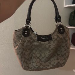 Vintage Brown Coach Bag