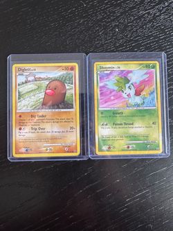 Pokémon TCG Diglett & Shaymin Card Lot