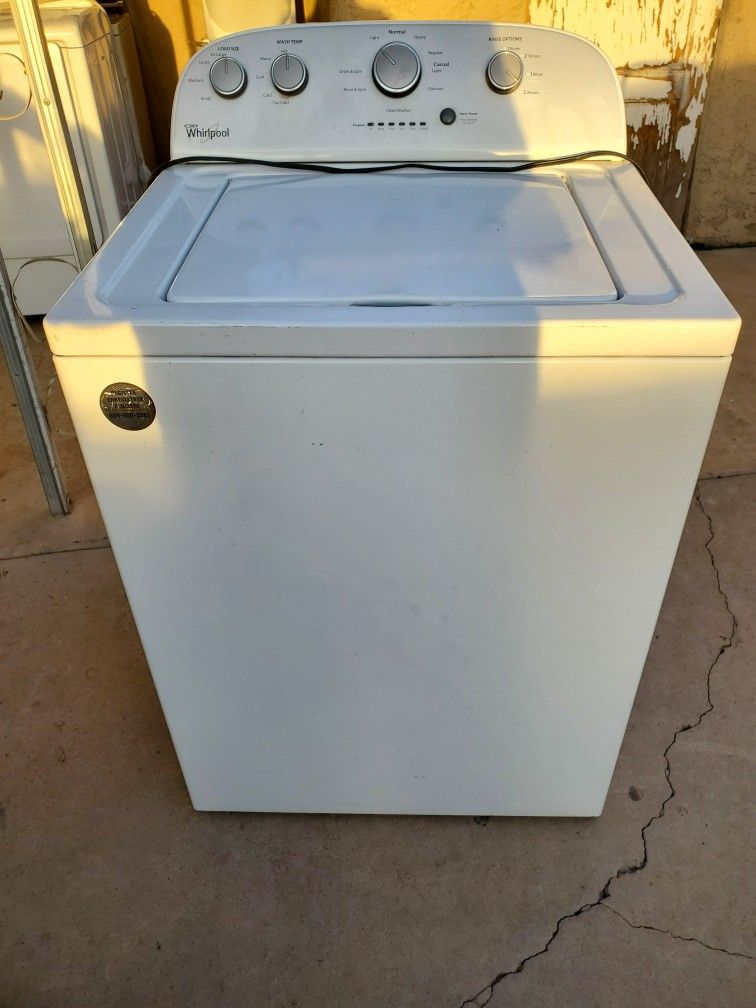Whirlpool Washer Super Plus Capacity Comes With Hoses
