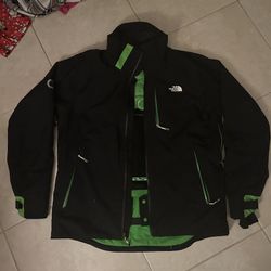Green The North Face Puffer