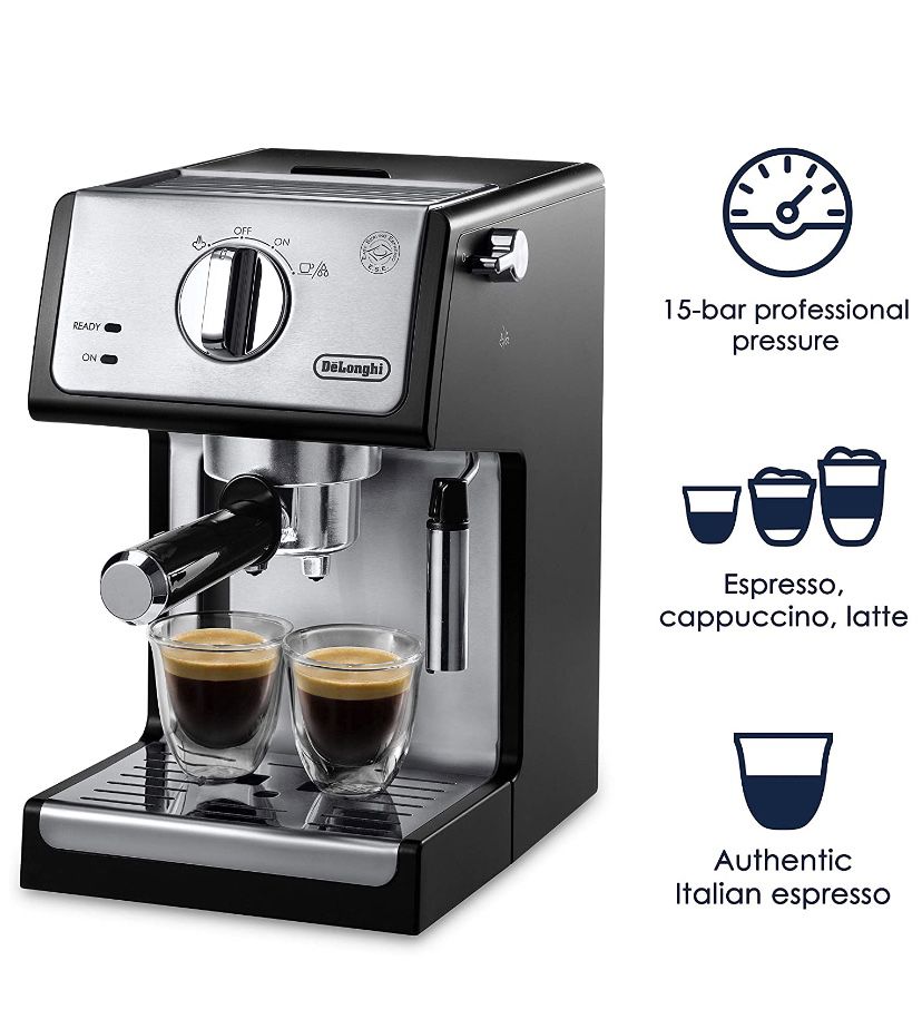 Delonghi ECP3420 Bar Pump Espresso and Cappuccino Machine