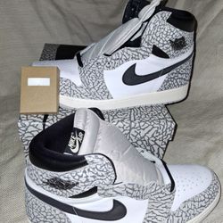 Air Jordan 1 Retro OG 'Elephant Print' Size 12.5 Men's DZ5485 052