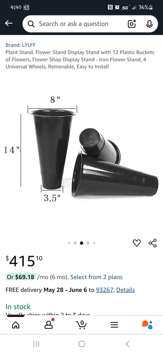 Flower Buckets