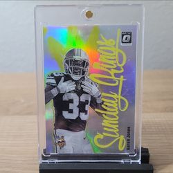 Panini 2024 Donruss Optic Sunday Kings Insert Aaron Jones #26 Vikings