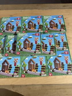 Magnetic Building Blocks 100 Pcs For $10
