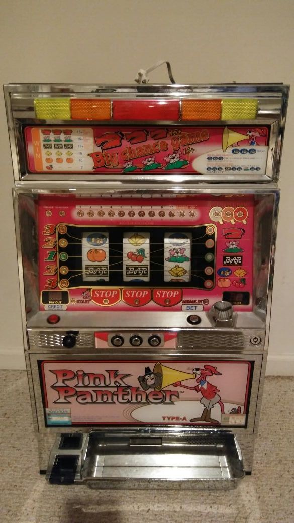 ***Vintage Type A Pink Panther Slot Machine***