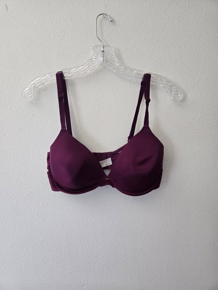 Maroon Bra