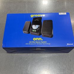 Onn Cd Mini Stereo System With Bluetooth 