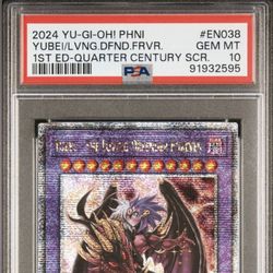 Psa Gem 10 2024 Yubel Loving Defender Yu-Gi-Oh Quarter Century Secret Rare.