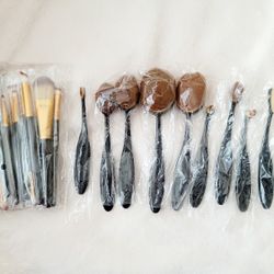 Brand New Professional Makeup Brushes Lot