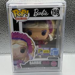SDCC 2025 Barbie and The Rockers Funko Pop Faceted Exclusive Limited to 2000 pcs