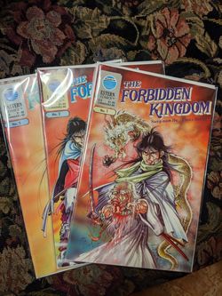 The Forbidden Kingdom Comics (#1,2, and 3)
