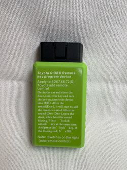 Toyota G OBD Remote Key Program Device