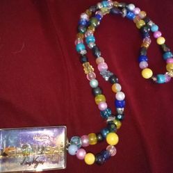 Handmade Las Vegas Keychain Necklace 