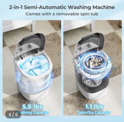 Portable mini washer