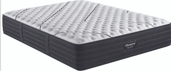 King Size Simmons Beautyrest Black Mattress- Box Springs & Bed Frame Optional