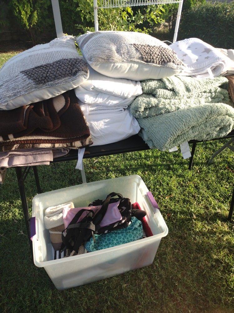 Blankets And Things In The Box $20all