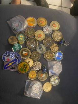Military coins