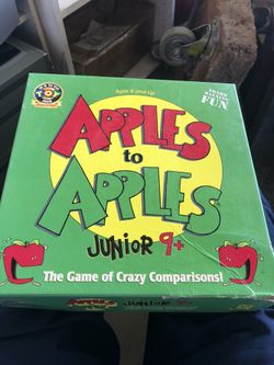 Apples to Apples Junior 9 + game