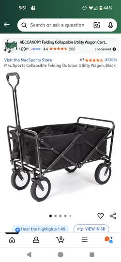 Brand Spanking New FOLDABLE wagon- Never Used