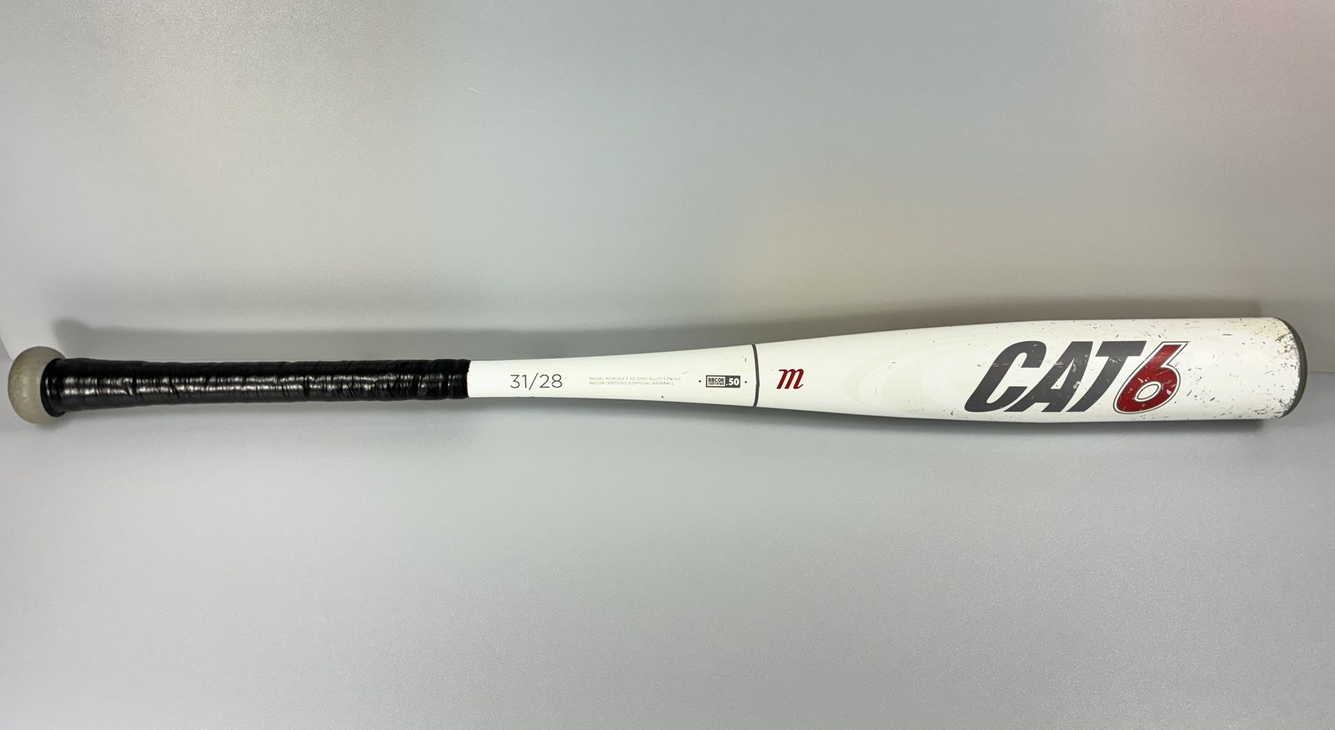 Marucci CAT 6 MCBC614 USSSA 2 5/8" Big Barrell 31oz 28" AZ Alloy Baseball Bat