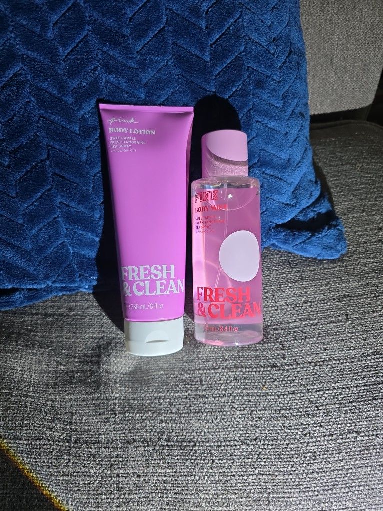 PINK Body Fragrance
New French & Clean Fragrance Mist and Lotion Duo.