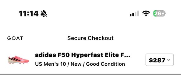 F50 HYPERFAST ELITE FG