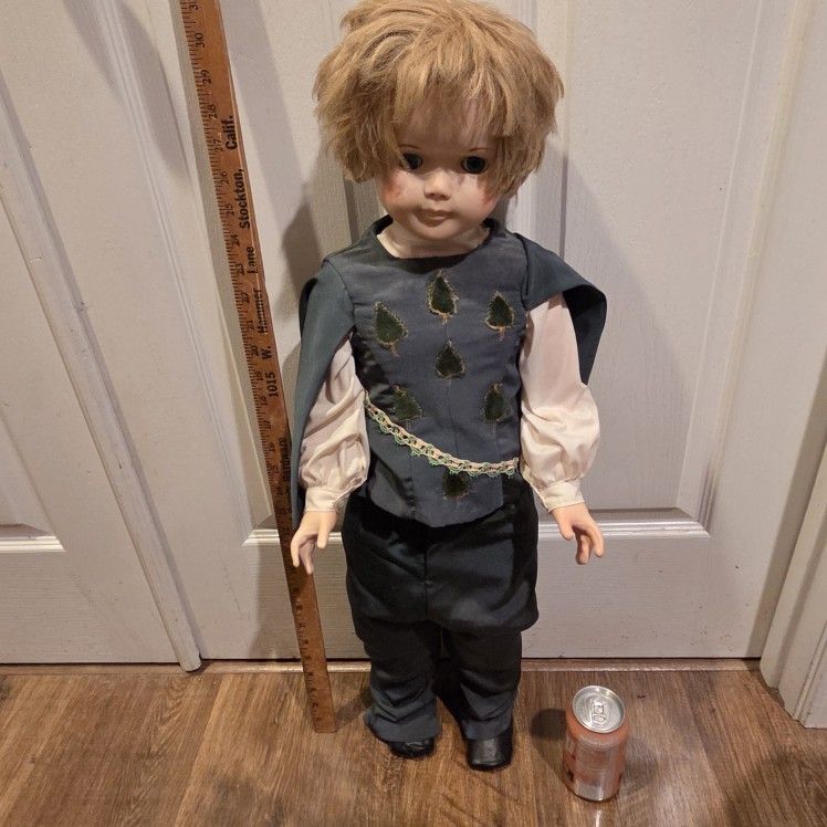 30 Inch Boy Doll Hansel Collectible Tall