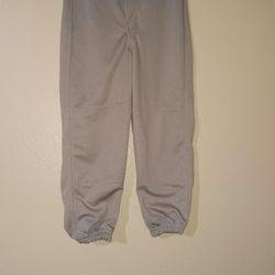 Baseball Franklin Youth Small Baseball Pants Gray