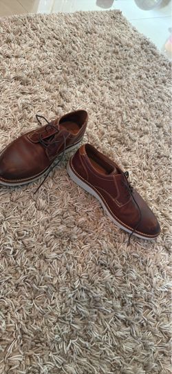 Size 10 brown Dress shoes Johnston&murphy