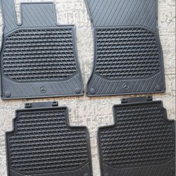 2014 To 2019 Mercedes Benz OEM All Weather Rubber Floormats