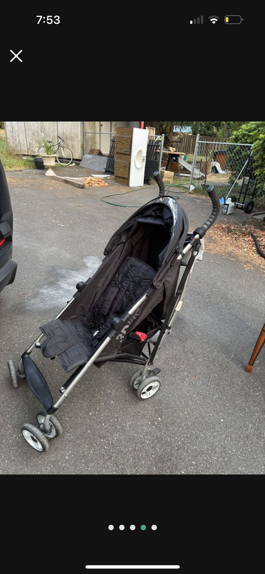 LOW PRICE MOVING- $280 + TAX RETAIL SUMMER BRAND STROLLER 
