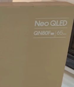 Samsung - 65” Class QN80F Series Neo QLED Mini LED 4K Smart Tizen TV