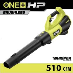 RYOBI ONE+ HP 18V Brushless Leaf Blower 130 MPH 510 CFM - Powerful Cordless (Tool Only)