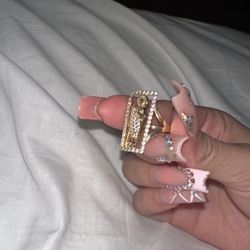 14k San Judas Gold Ring Size 8