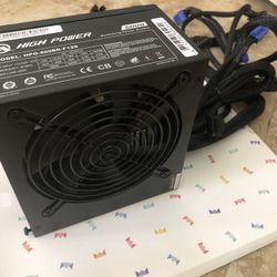 600W Power Supply All Cables 
