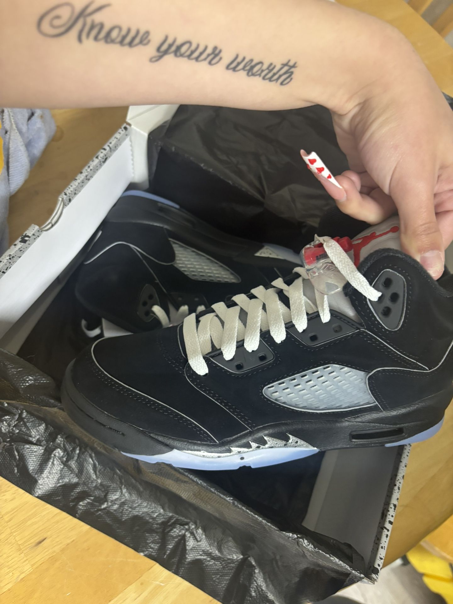 Jordan 5 Black Metallic