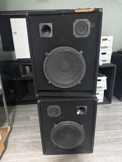15” 3-Way PA/DJ Speakers – Professional Sound Cabinets