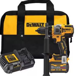 20V MAX Lithium Ion Cordless Brushless 1/2 in. Hammer Drill/Driver w/FLEXVOLT ADVANTAGE & If You Want A FLEXVOLT  9Ah Battery Pack I Have Them Too