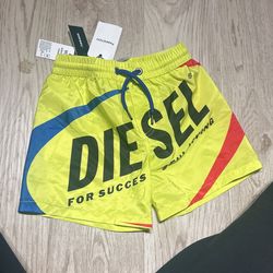 6Y Kids Diesel Swim Shorts