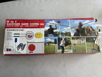 6 In 1 Game Combo Set
