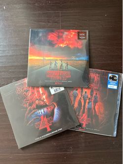Stranger things Vinyl Records Sealed